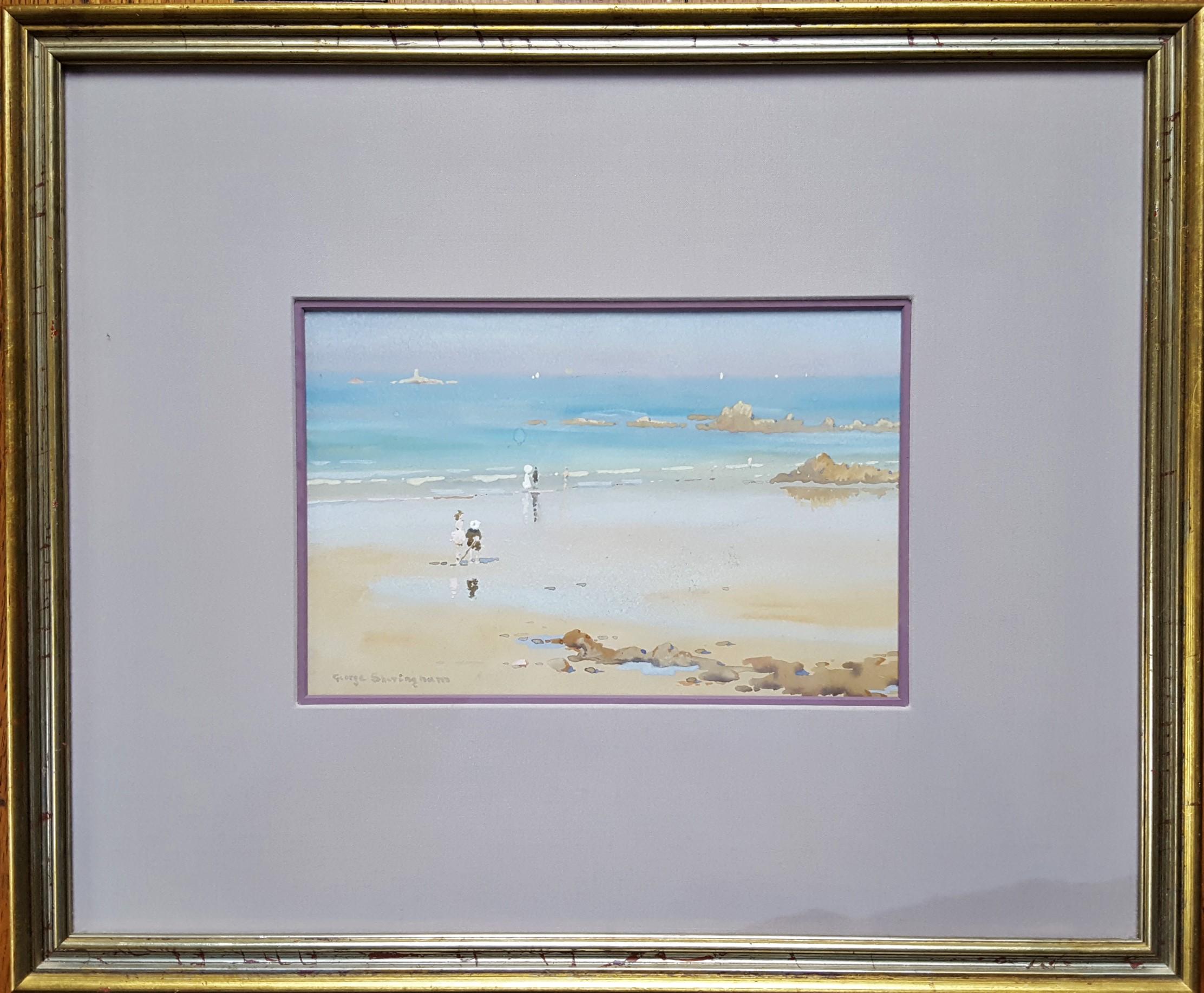 Beach Scene – Art von George Sheringham