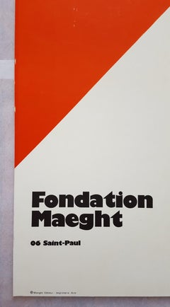 L'Art vivant aux Etats-Unis, Fondation Maeght