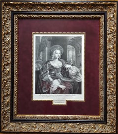 Portrait de Jeanne d'Arragon Reine de Sicile