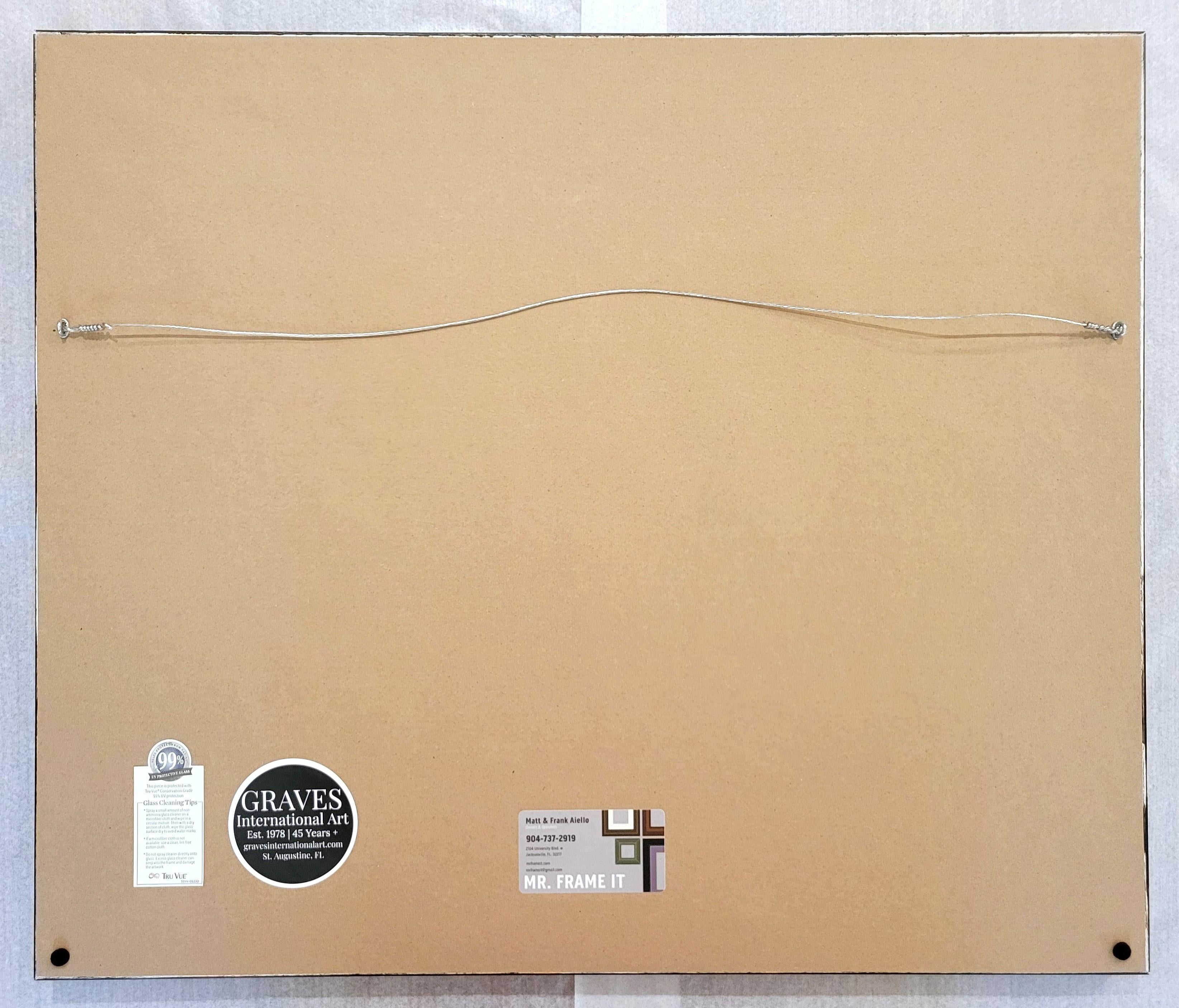 Aquarelle d'art anglaise d'une ferme de moutons du Cambridgeshire /// 15