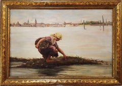 At the Ebb of the Tide (The Cockle Picker, Venice)