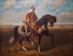 Antique An Arab Horseman