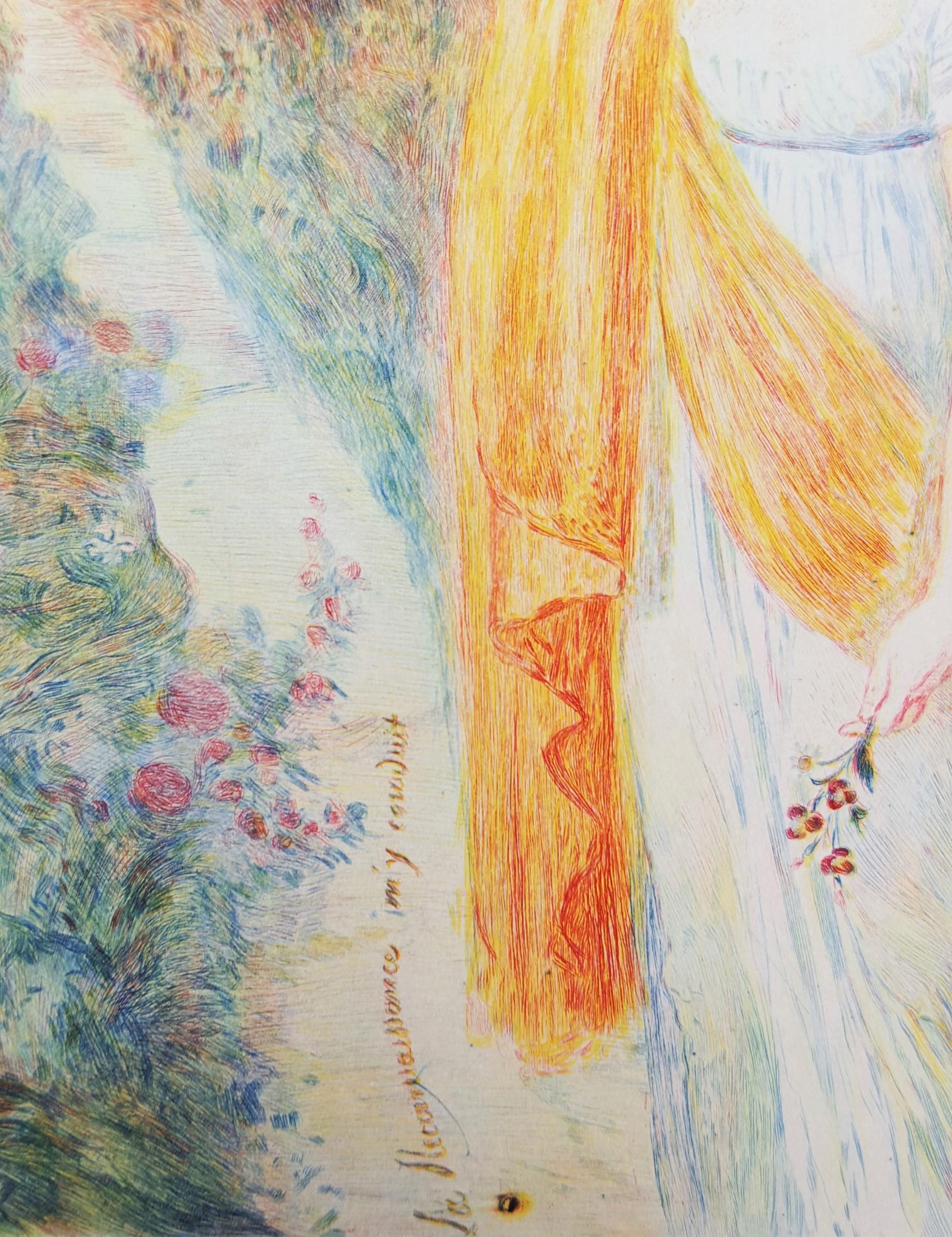 Portrait de Fanny Charrin /// Art nouveau impressionniste français, dame femme fille en vente 7