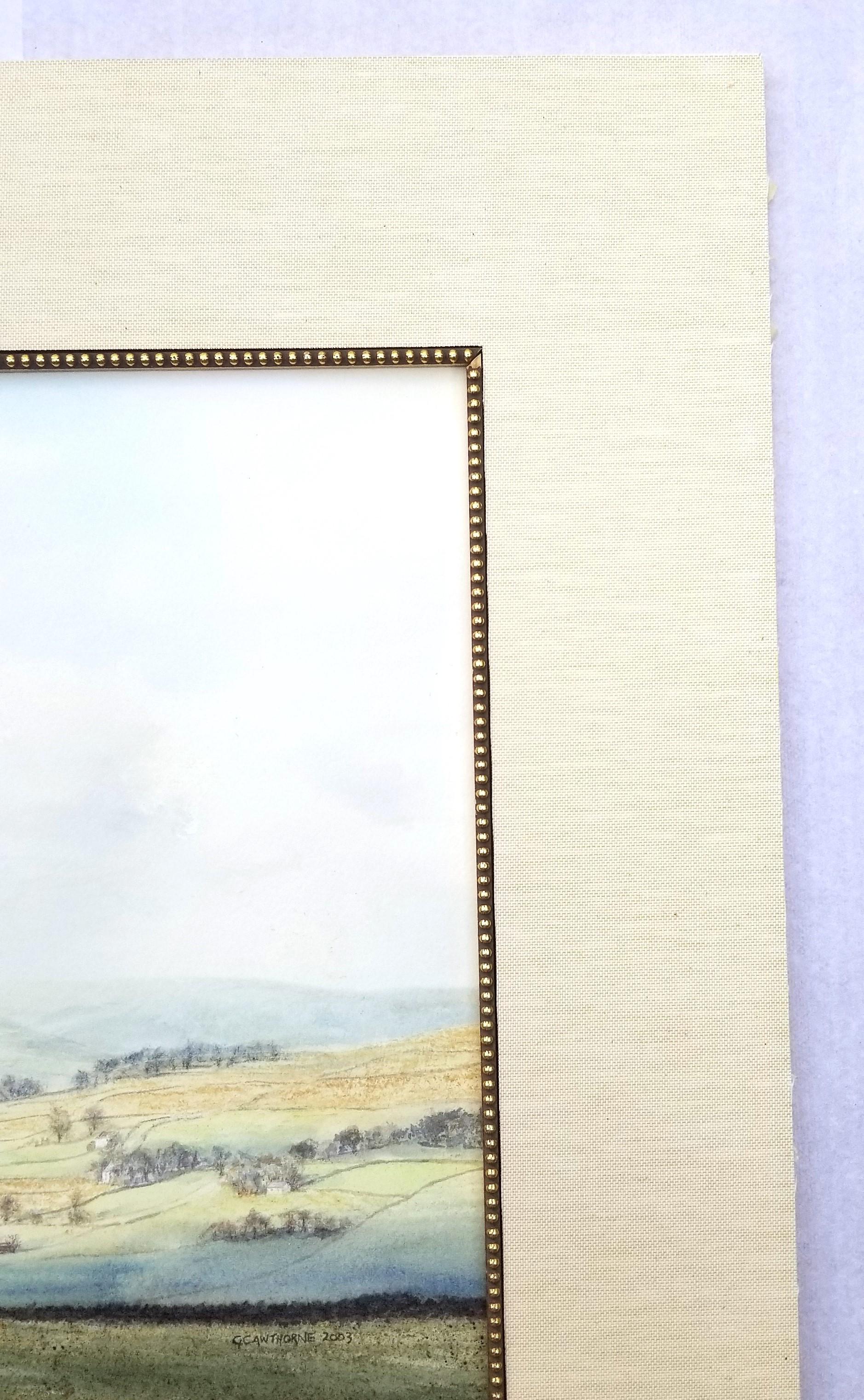 Knarsdale, South Tyne Valley, Regno Unito /// Acquerello contemporaneo di un'artista femminile in vendita 1