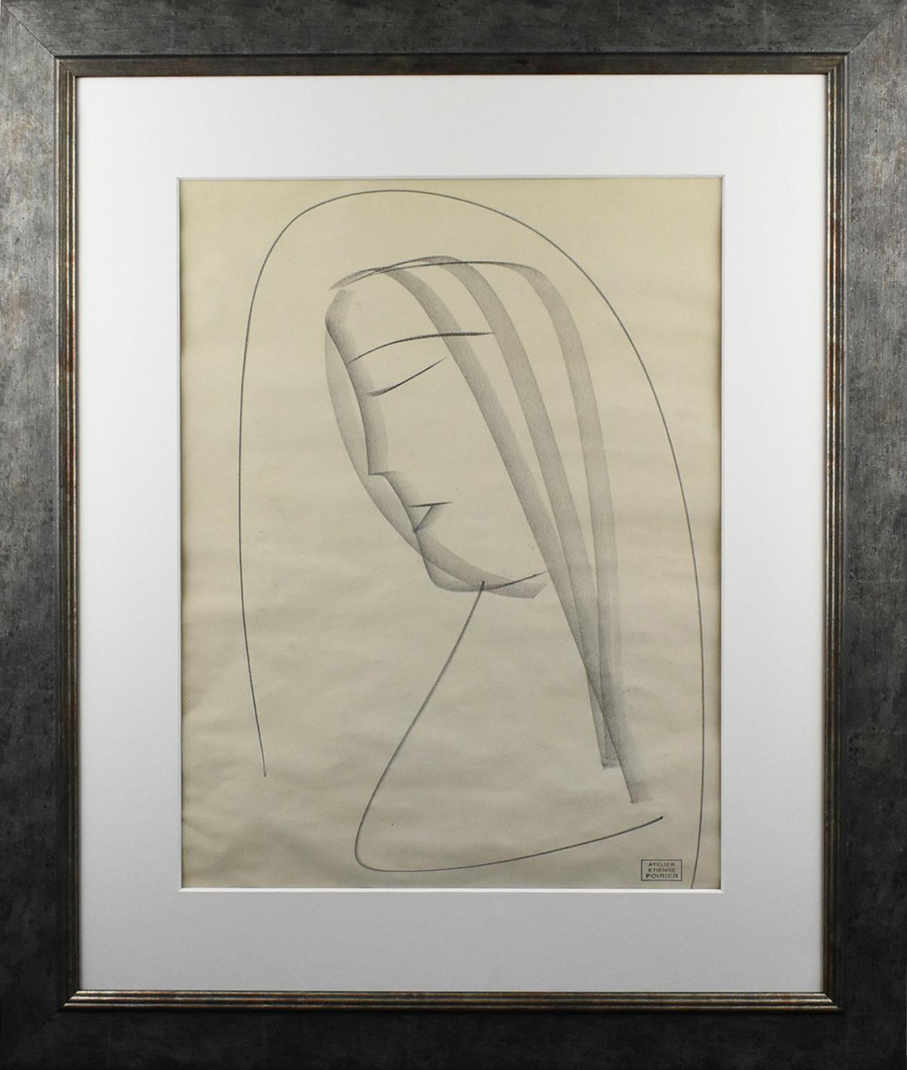the nun drawing