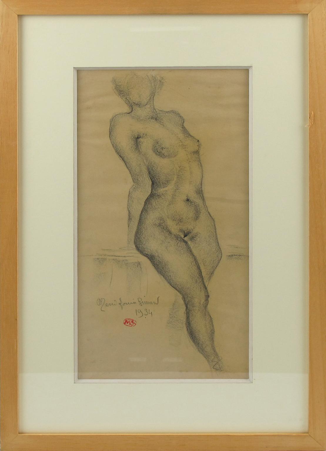 disegno donna nuda