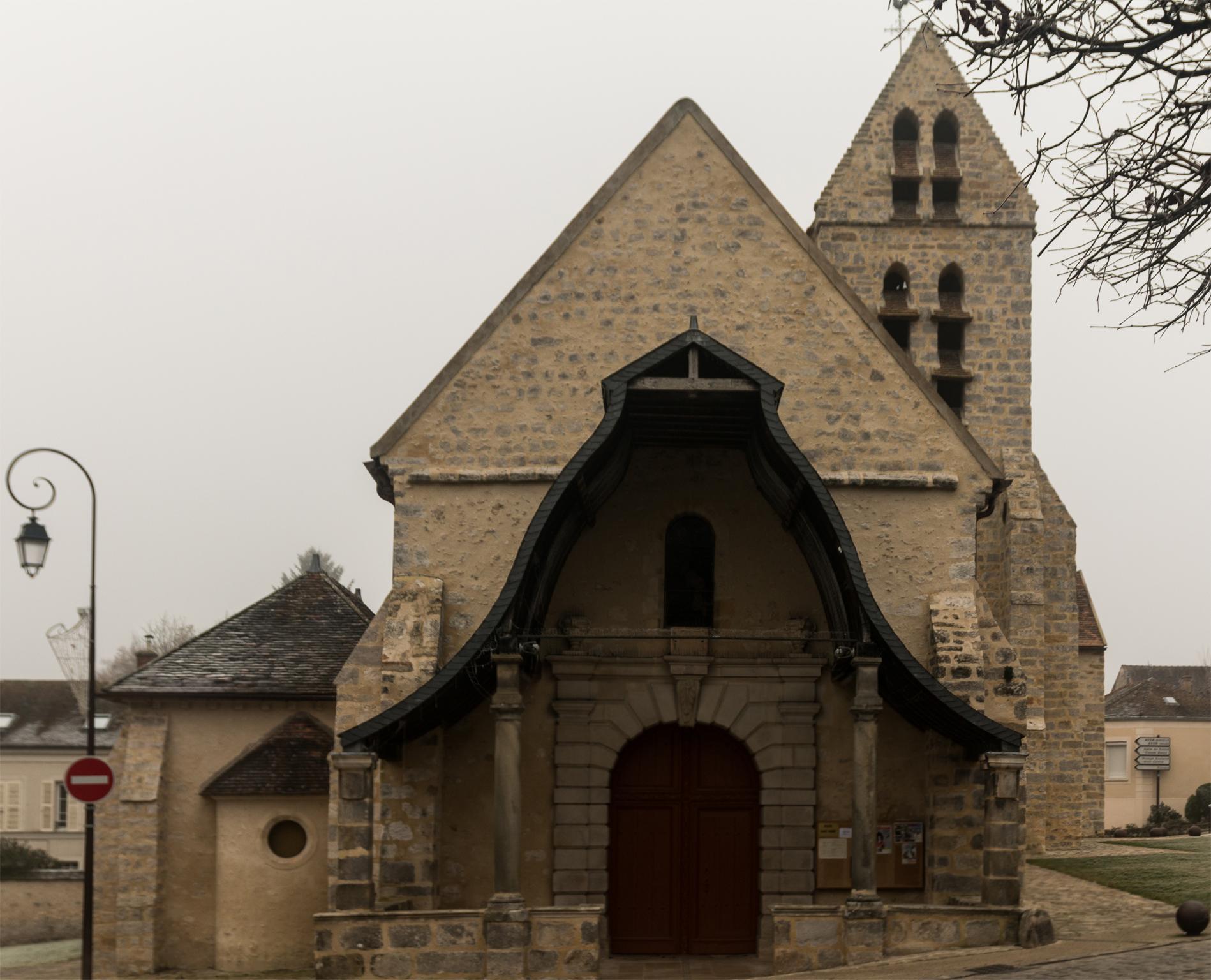 Bocetos de arquitectura Dibujo de estudio, Iglesia Romane en Francia por Maurice Lambert en venta 16