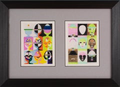 Abstract Drawings and Watercolors