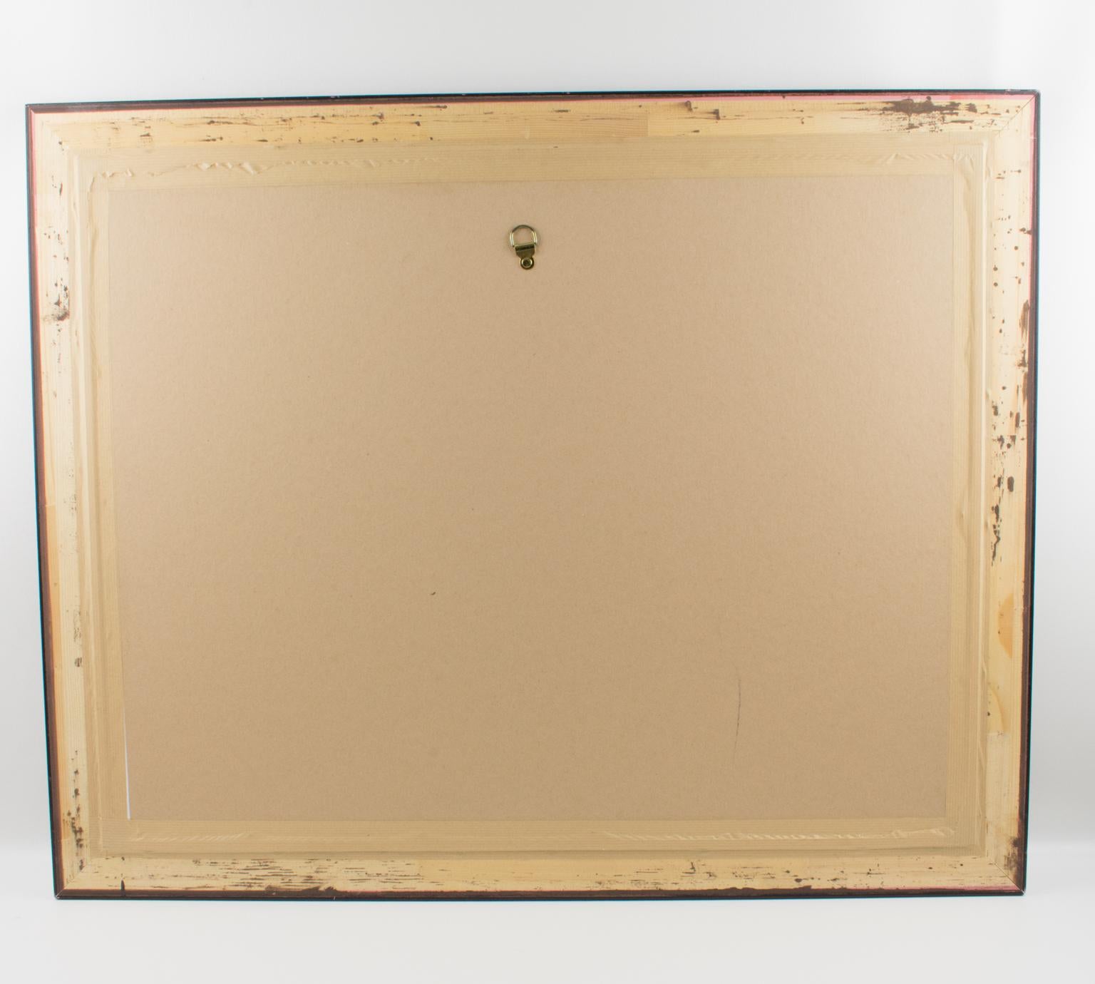 Étude de nu Dessin au crayon noir et bleu de la Russian School Pavlovitch Chem en vente 7