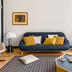 Cubist Still Life Composition Gouache Painting by A Derek Ching