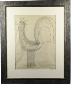 Abstract Animal Drawings and Watercolours