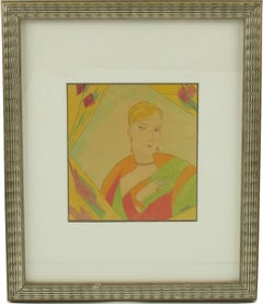 1920s Portrait Drawings and Watercolours
