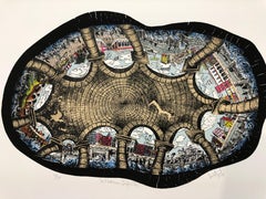 "Endless Havana" Silkscreen Cuban Fine Art Original Limited Edition -VAL374