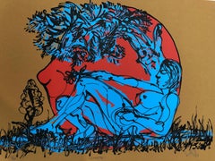 "Luneta" Silkscreen Cuban Fine Art Original Limited Edition Signed -VAL374