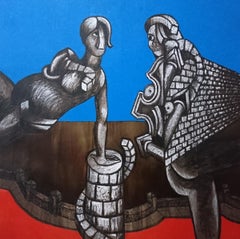 Luis Miguel Valdes, Havana Proposal, oil/canvas, Cuban art