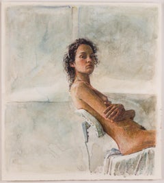 Watercolour Nude Drawings and Watercolours