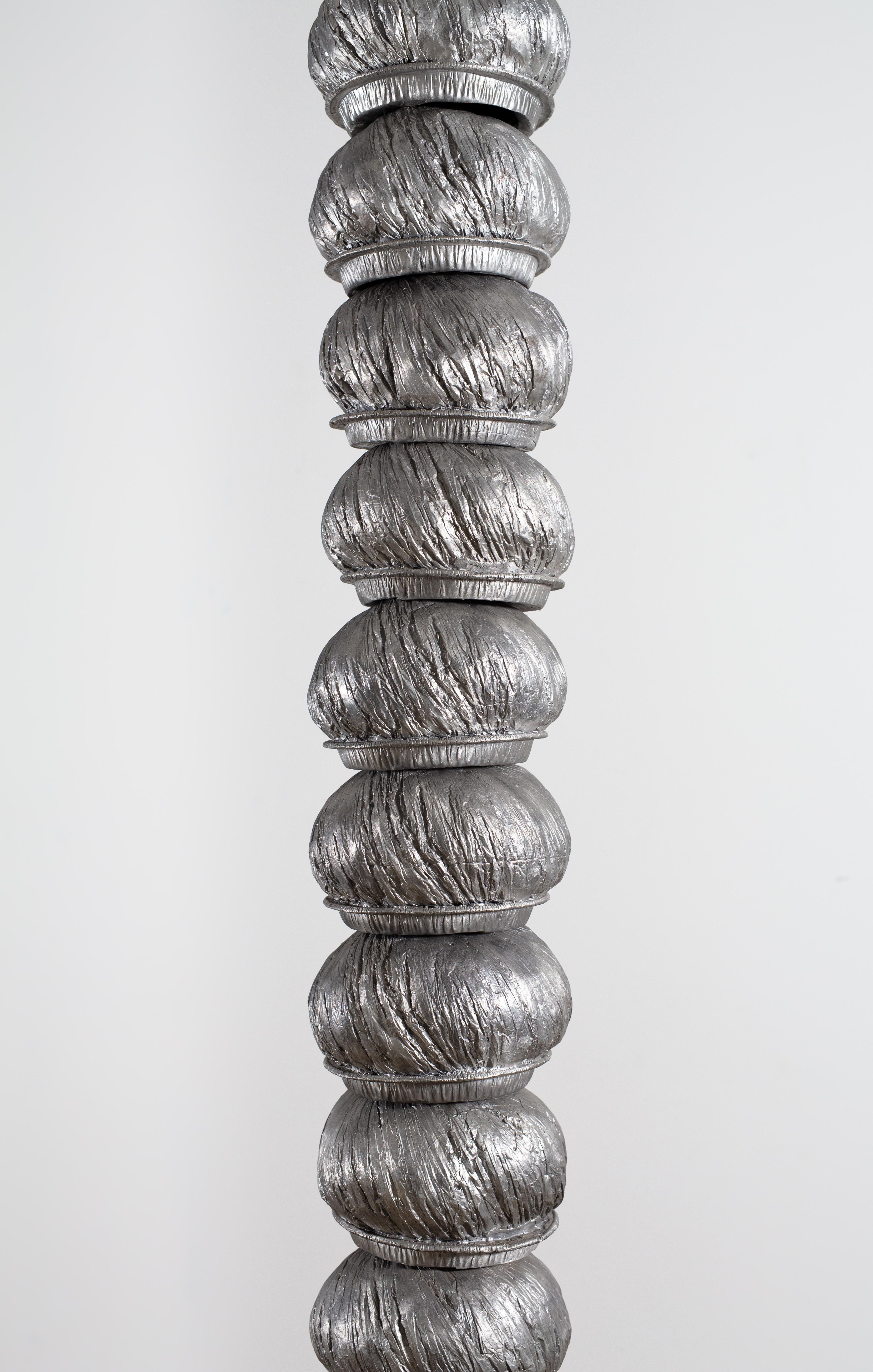 Burt Payne 3 Abstract Sculpture - Spiral Jiffy
