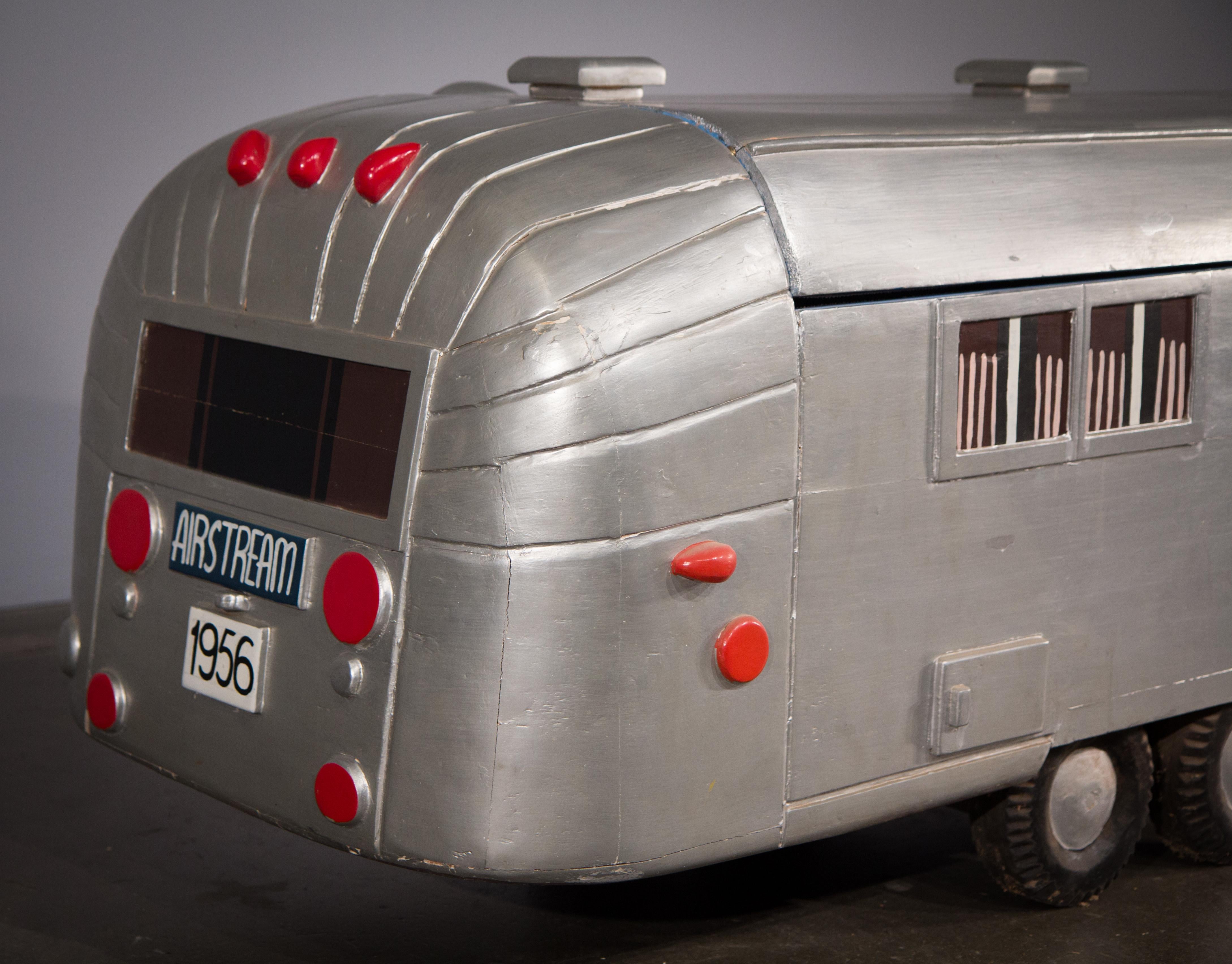 Airstream Trailer Coffin - Sculpture by Theophilus Nii Anum Sowah