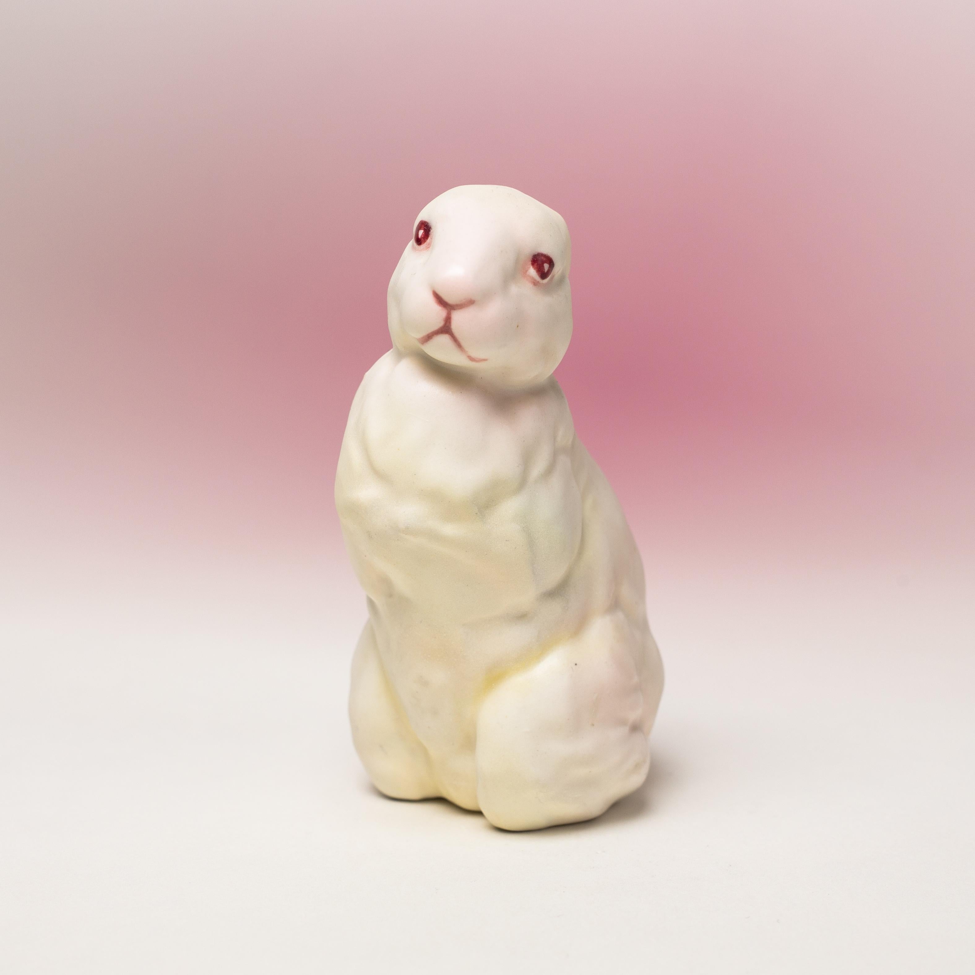 White Rabbit, No. 25 - Sculpture by Debra Broz
