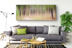 Sticks (21 x 42") - Album:AQUA - Water Reflections - Contemporary - Abstract