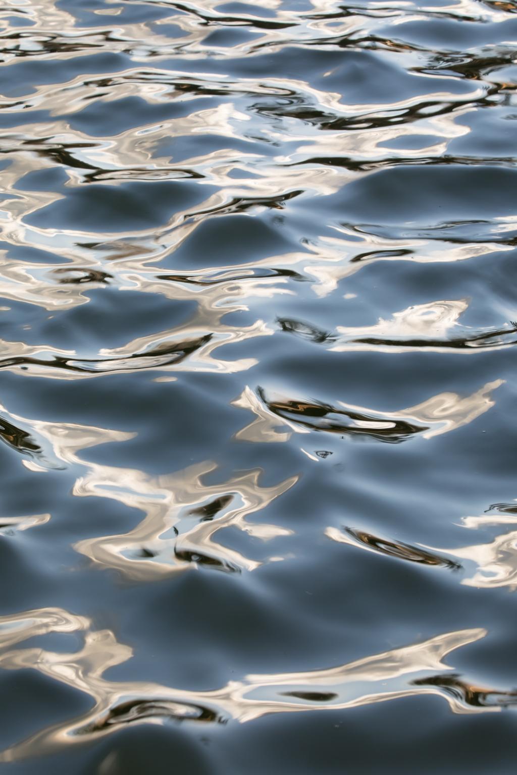 Ralph Daher Abstract Photograph - Sailor (36 x 24") - Album: AQUA - Water Reflections - Abstract