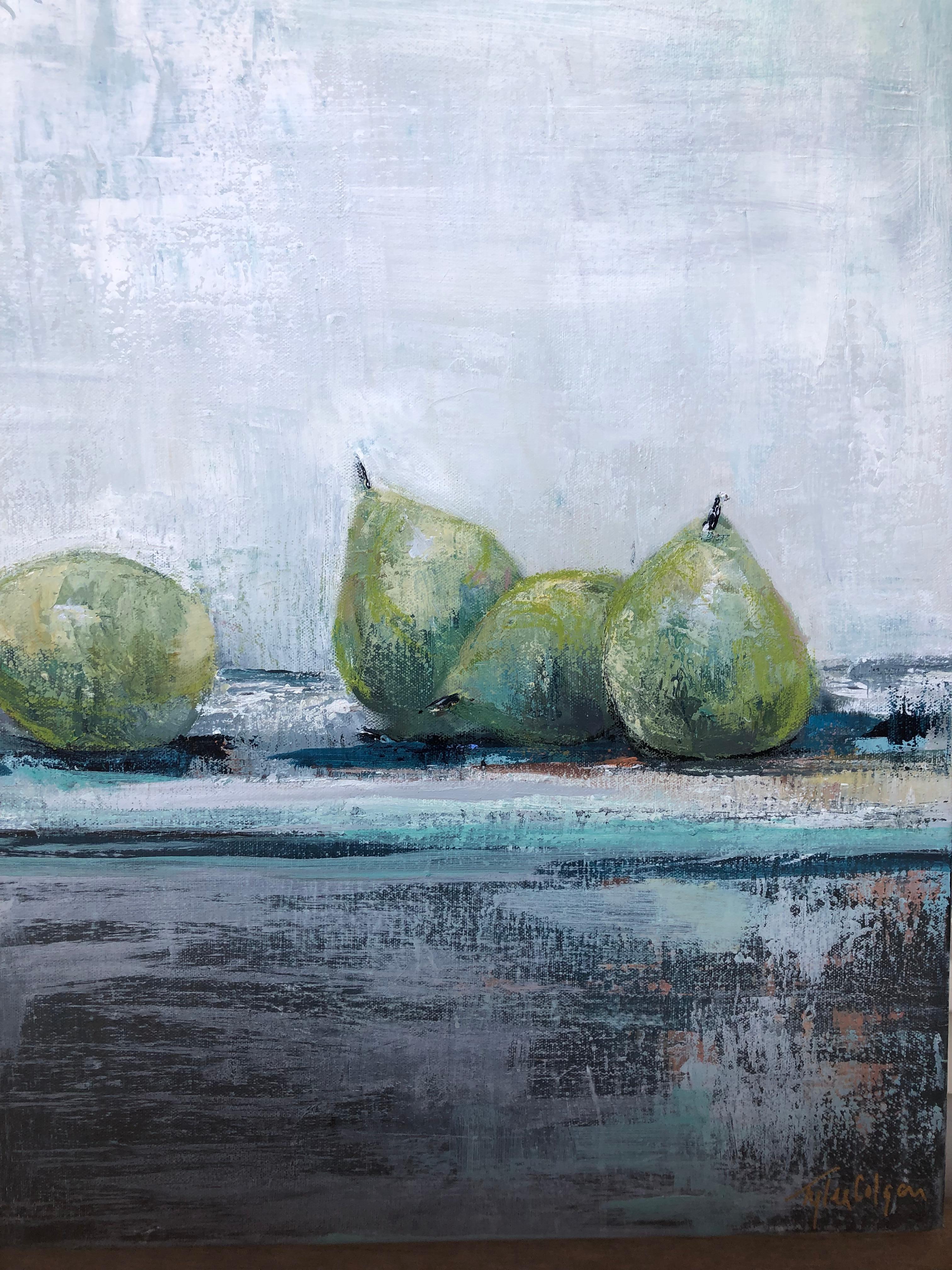 Tyler Colgan Still-Life Painting - Pears