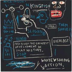 Jean Michel Basquiat, Rinso Screenprint, 1982/2001