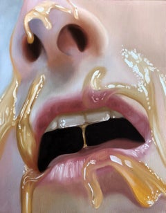 Kelli Vance, Honey, 2012; oil on panel (portrait, photorealist painting)
