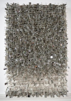 Katsumi Hayakawa, Reflection/ Phenomenon 01, Mixed Media on Board, 2017