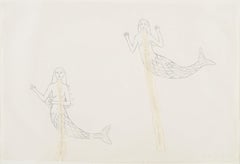 Kiki Smith, Mermaids Collage on Paper, 1994