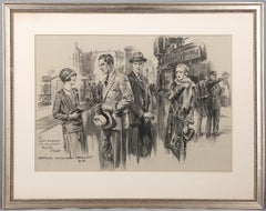 1920s Figurative Drawings and Watercolours
