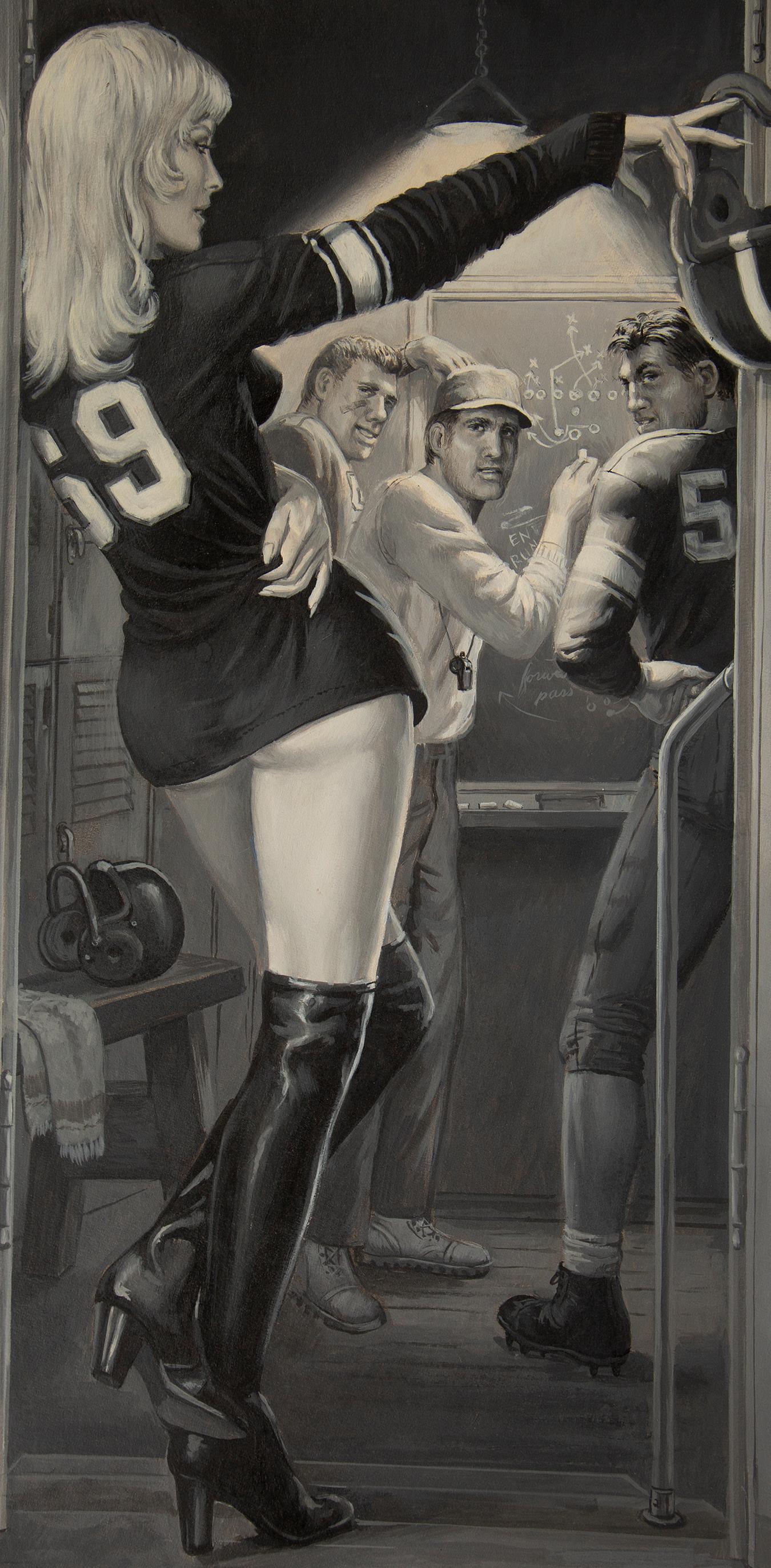 Gridiron-Nymphe (Sonstige Kunststile), Painting, von Samson Pollen