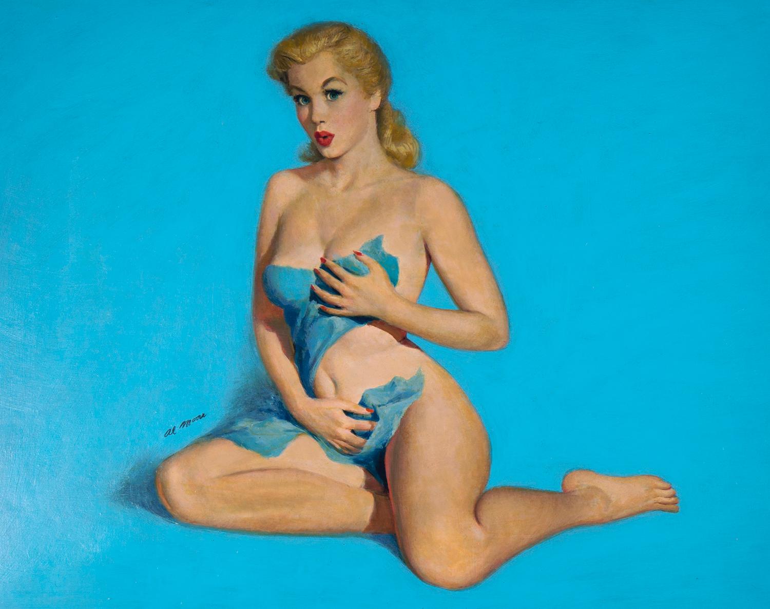 Al Moore Portrait Painting - Modern Venus