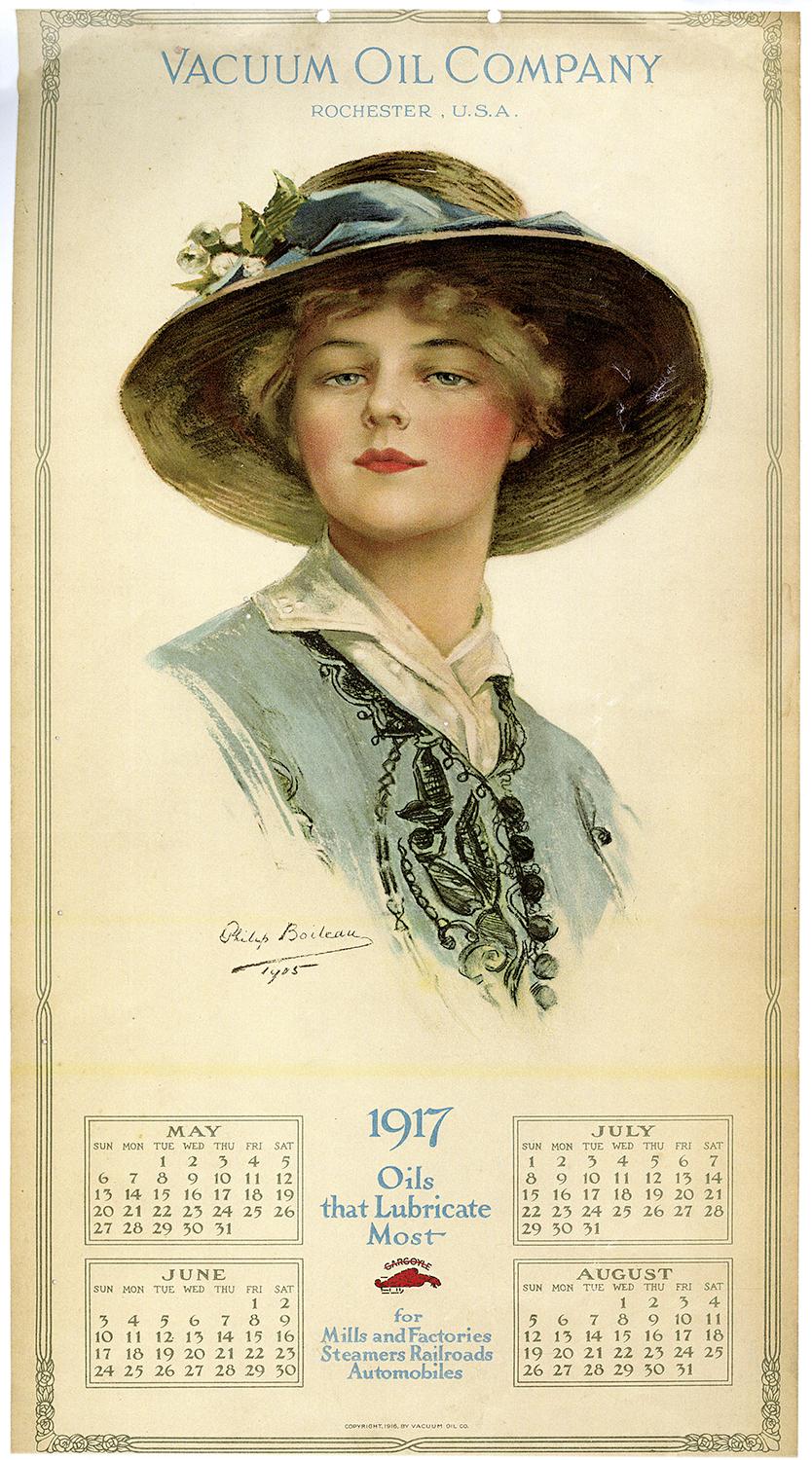 Dame in Blau (Beige), Figurative Painting, von Philip Boileau