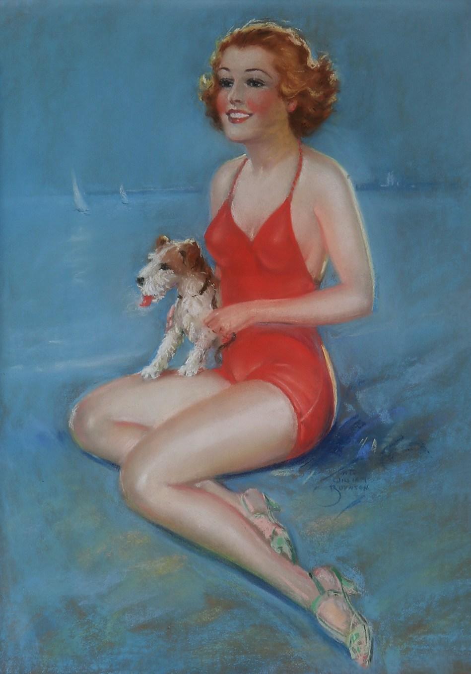 Puppy Love - Art by Fitz Boynton