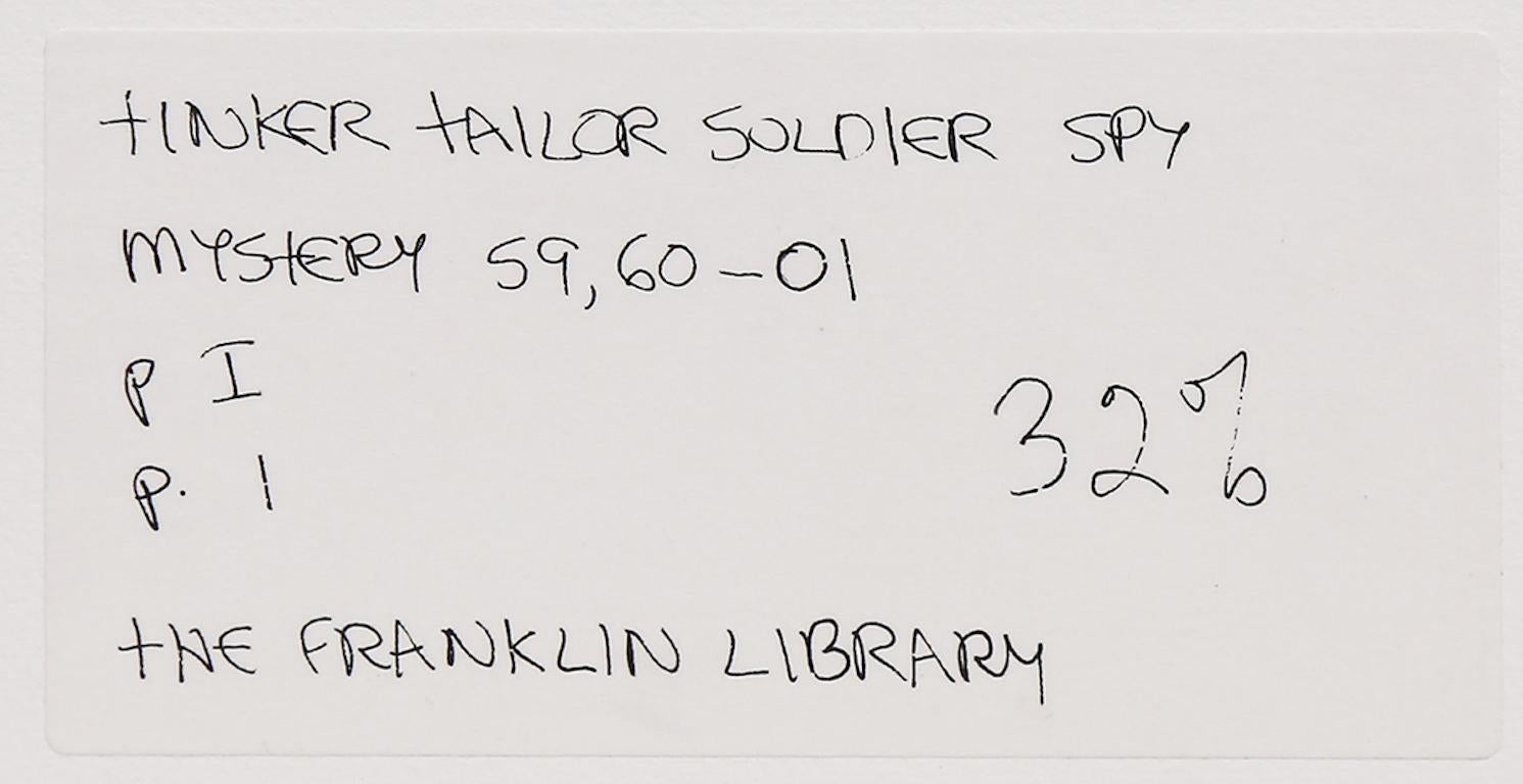 Tinker Tailor Soldier Spy - Pt I - Contemporary Art by Herbert Tauss