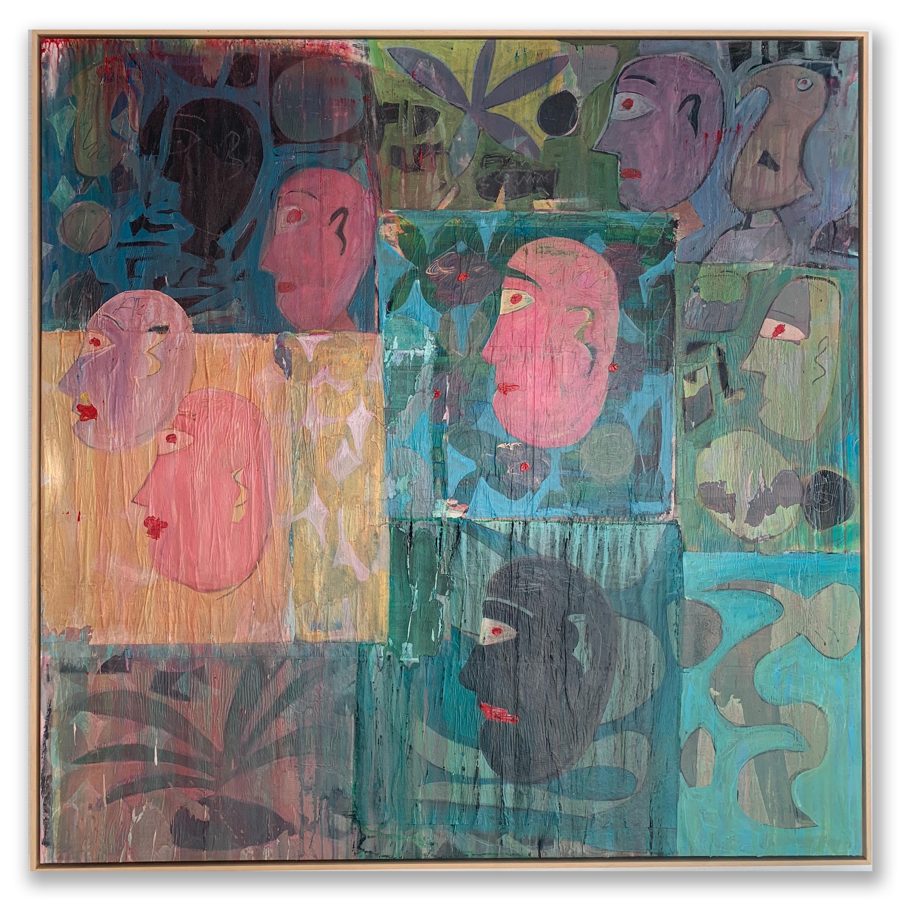 Minding Time - Mixed Media Art by Mark Cherry