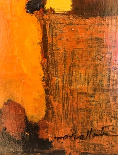 Goli Mahallati "Innocent Hearts" Oil on Canvas Figurative Painting