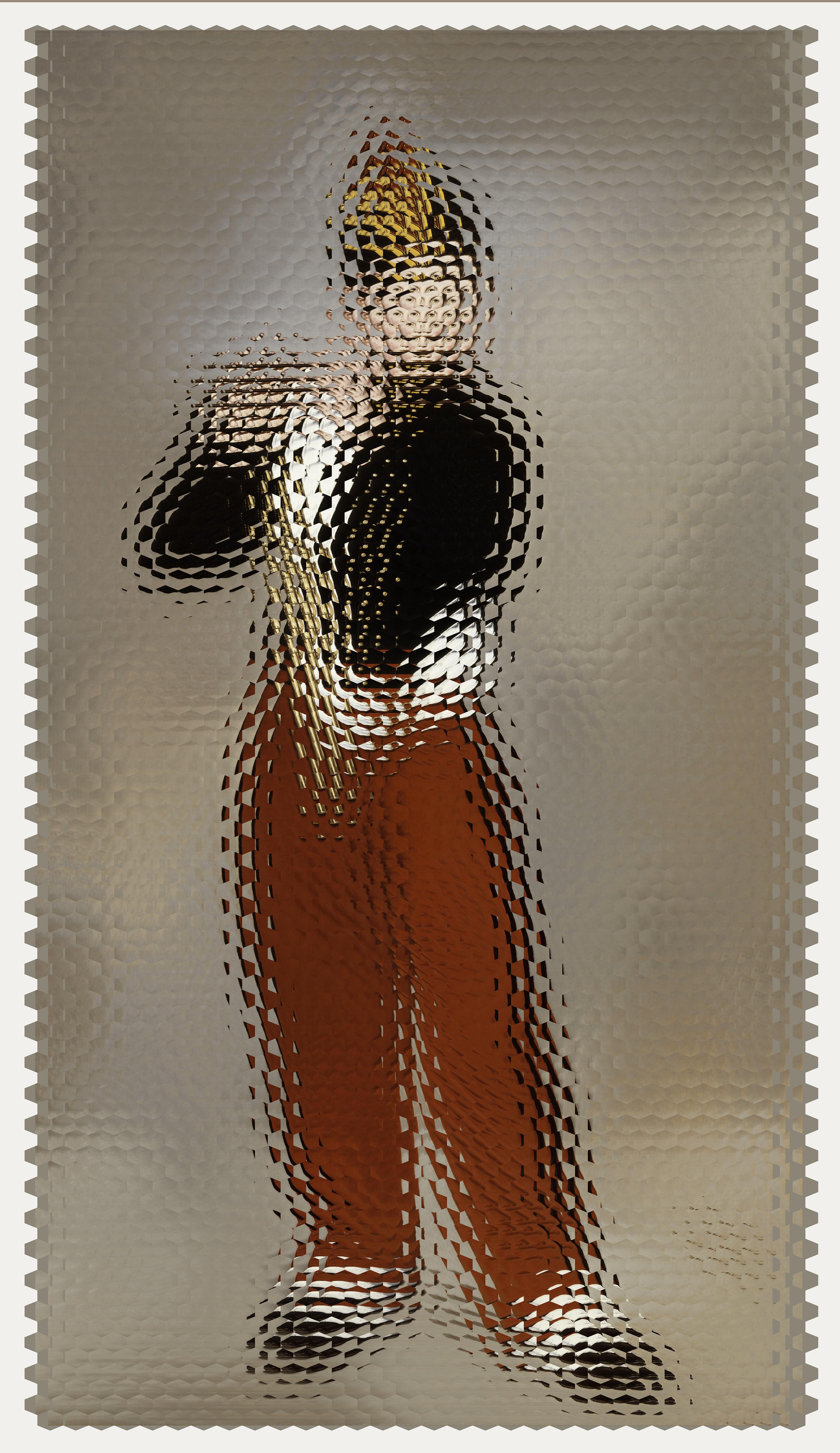 Fabian Ugalde - Manet Expanded. Ink on Cotton paper For Sale at 1stDibs