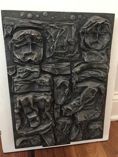 Mid-Century Brutalist Wall Sculpture , Untitled Tim Meier, artist