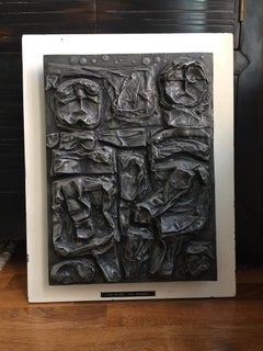 Mid-Century Brutalist Wall Sculpture , Untitled Tim Meier, artist 