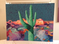 Extra Large Contemporary Oil Painting on Canvas by Downe Burns