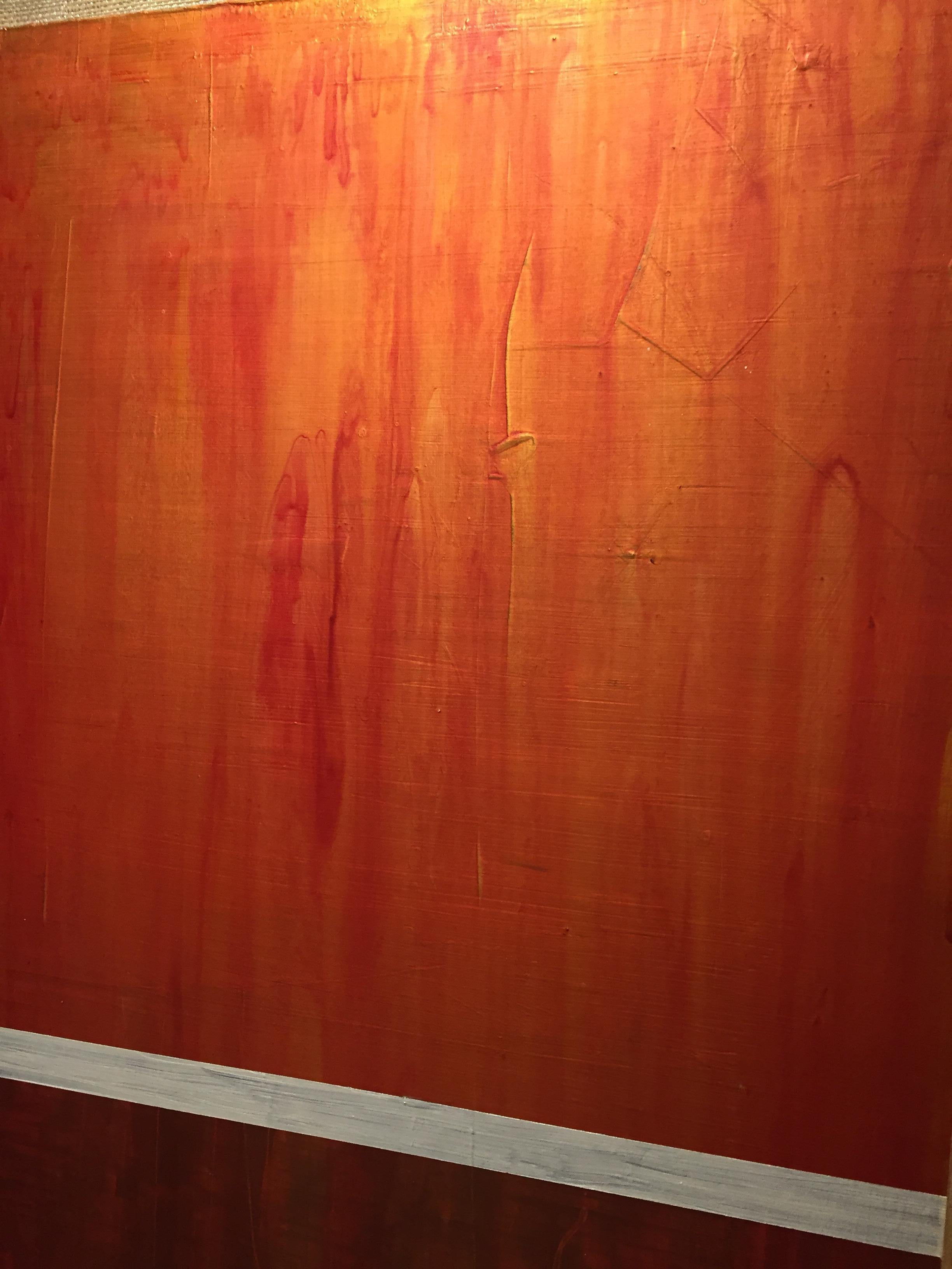 Contemporary Extra Large Abstract Oil Painting, Bradford Stewart For Sale 4