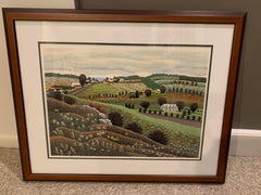 Vintage Seriagraph "Presque September" Louise Dandurand 1980
