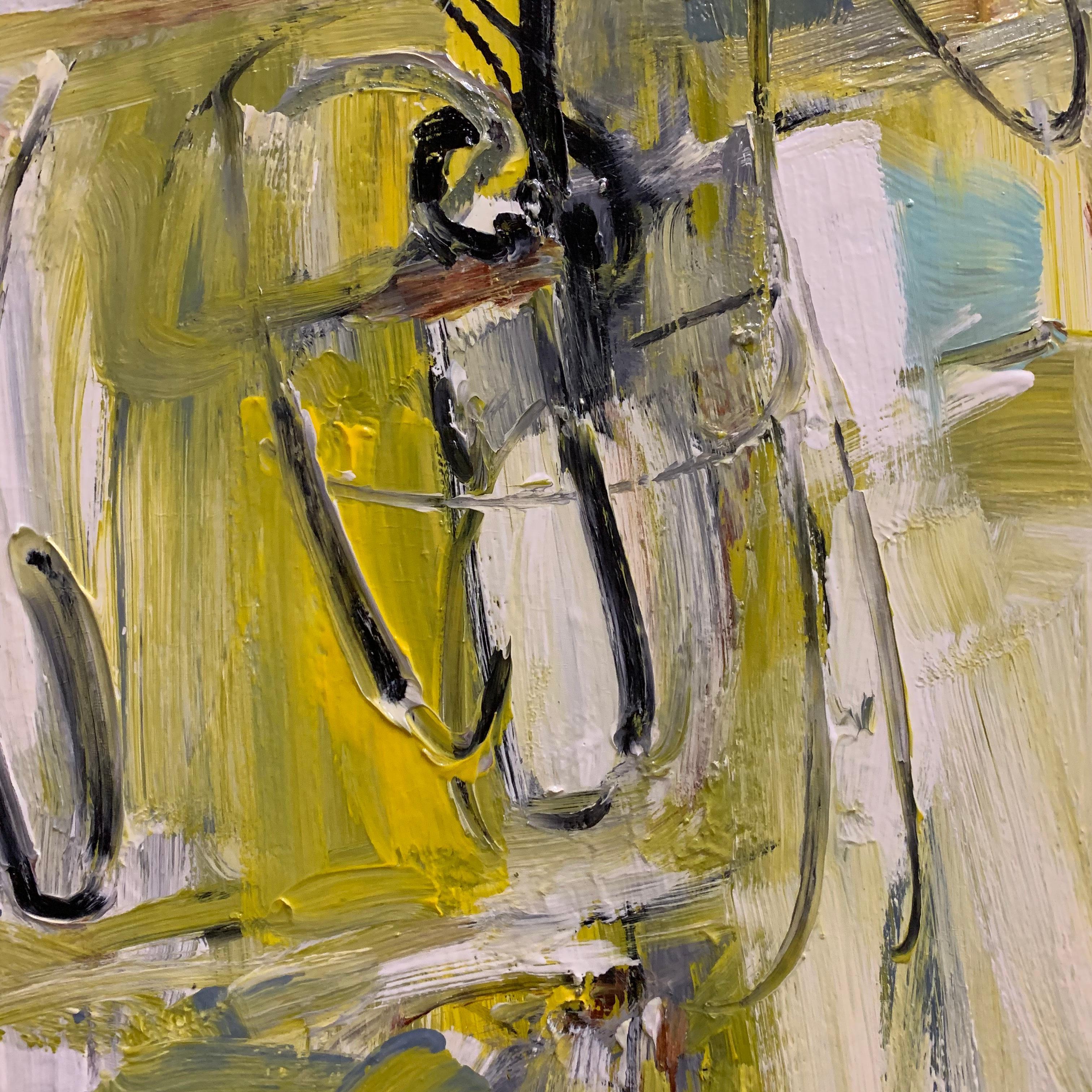 Extra Large Abstract Oil Painting Lisa Kowalski For Sale 2