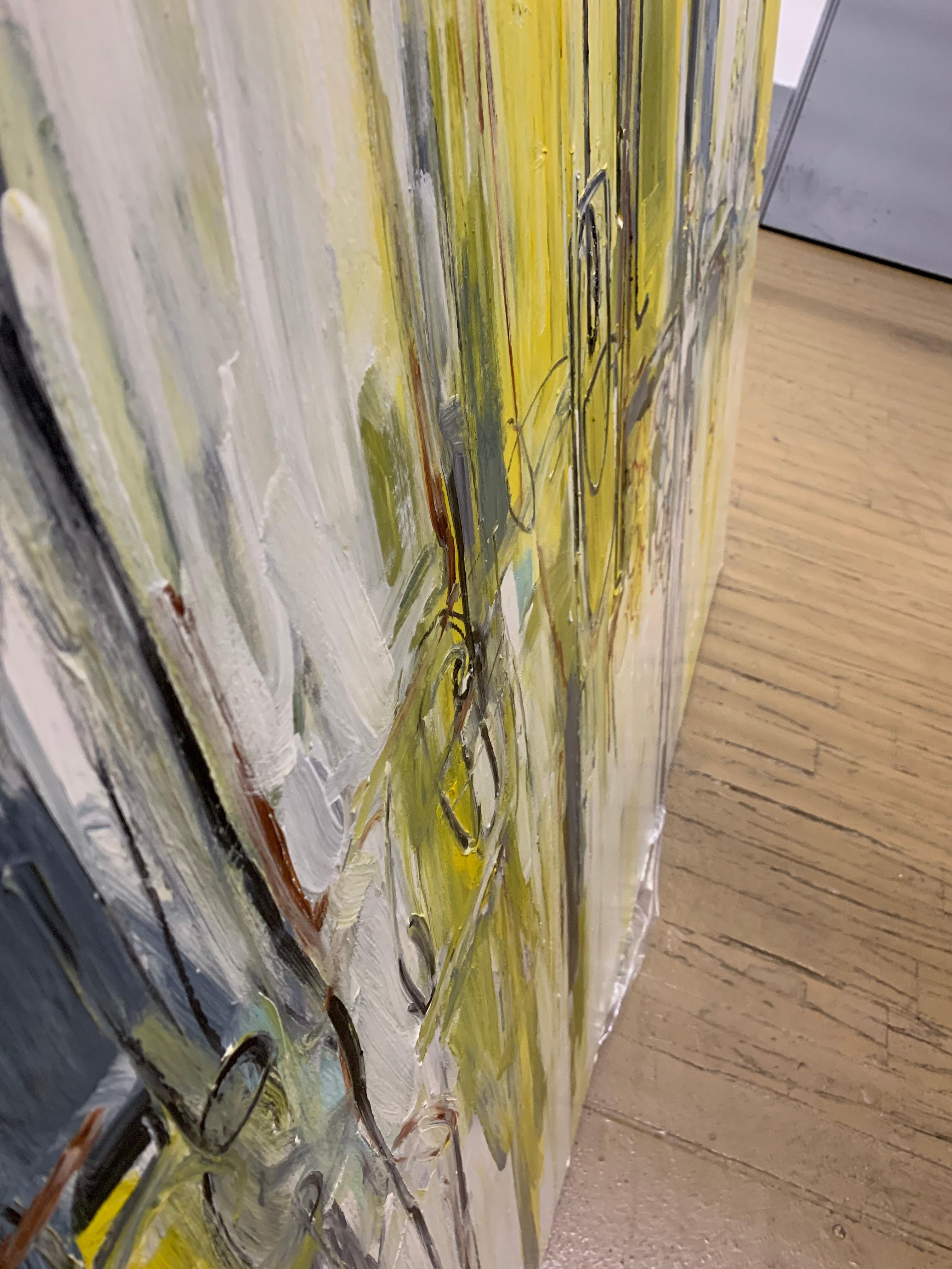 Extra Large Abstract Oil Painting Lisa Kowalski For Sale 12