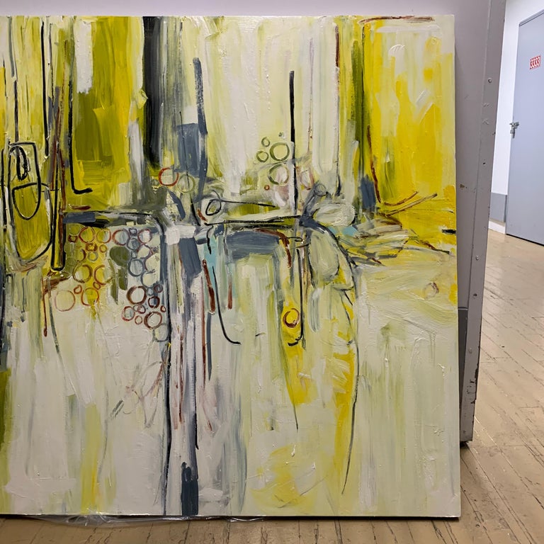 Lisa Kowalski - Extra Large Abstract Oil Painting Lisa Kowalski, Painting For Sale at 1stdibs