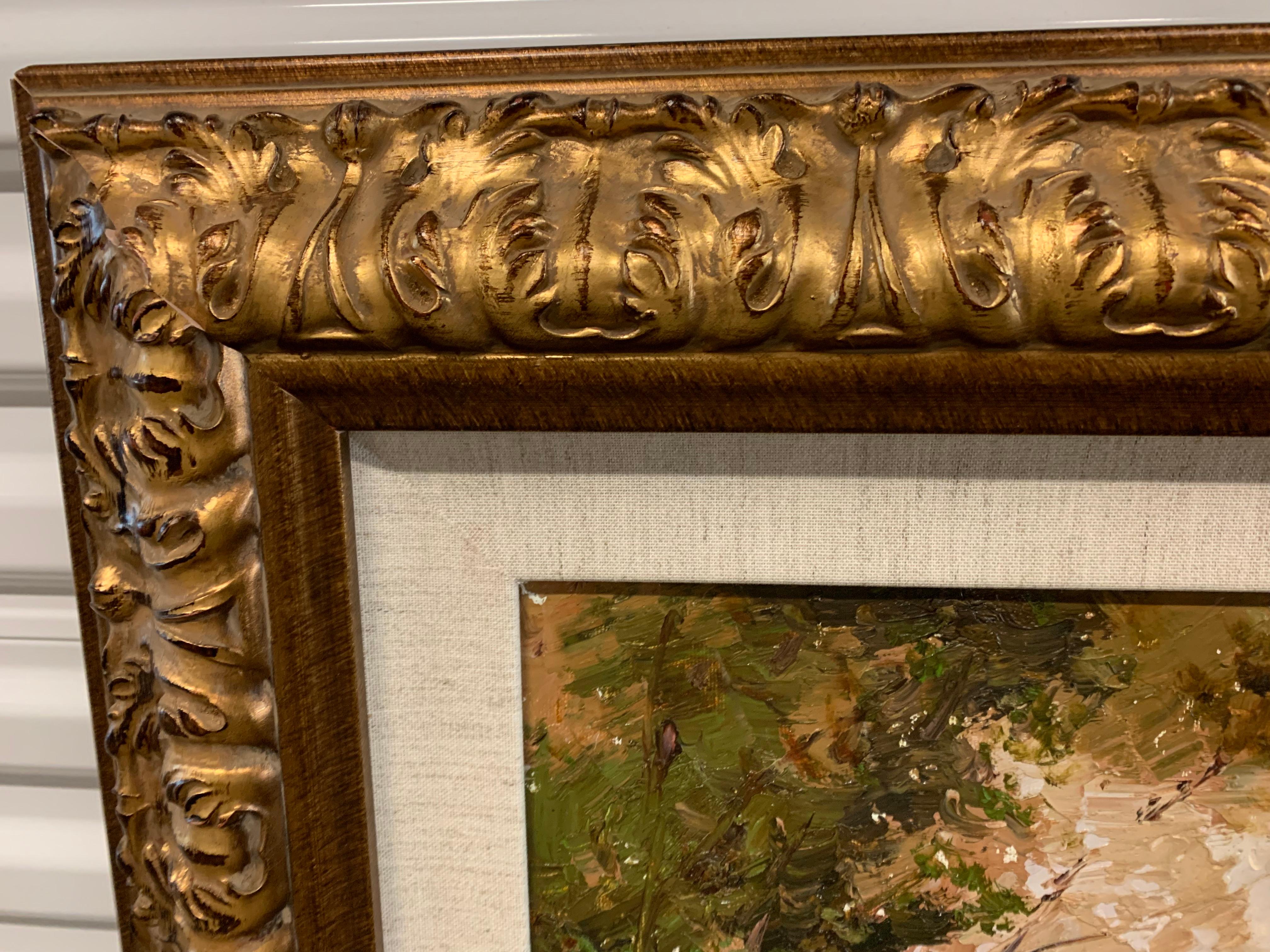 S. Razin - Landscape 20th Century Oil Painting, Razin For Sale at ...