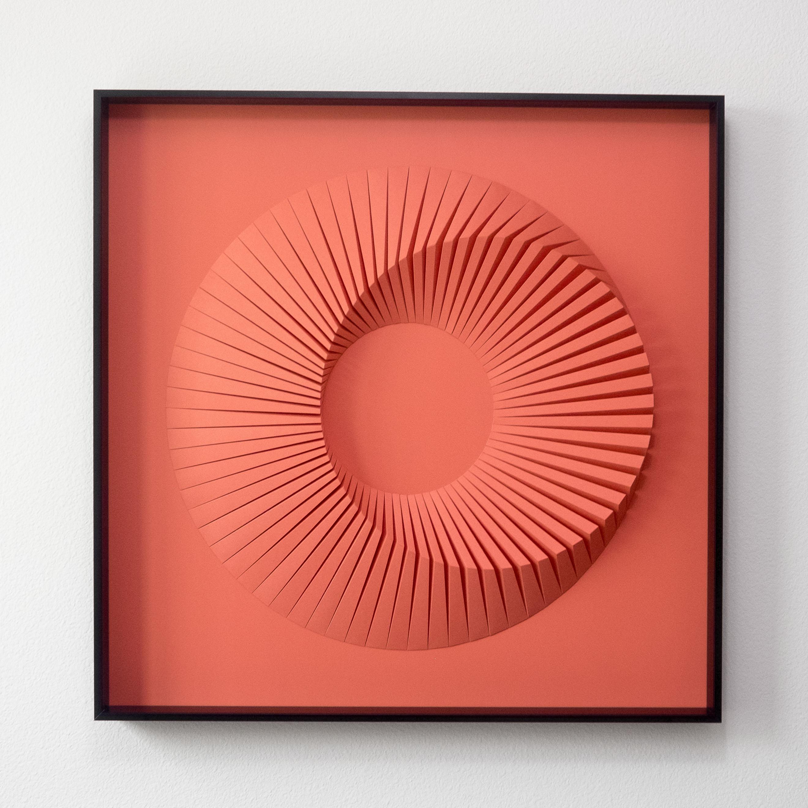 Yossi Ben Abu Abstract Sculpture - Eclipse Pink