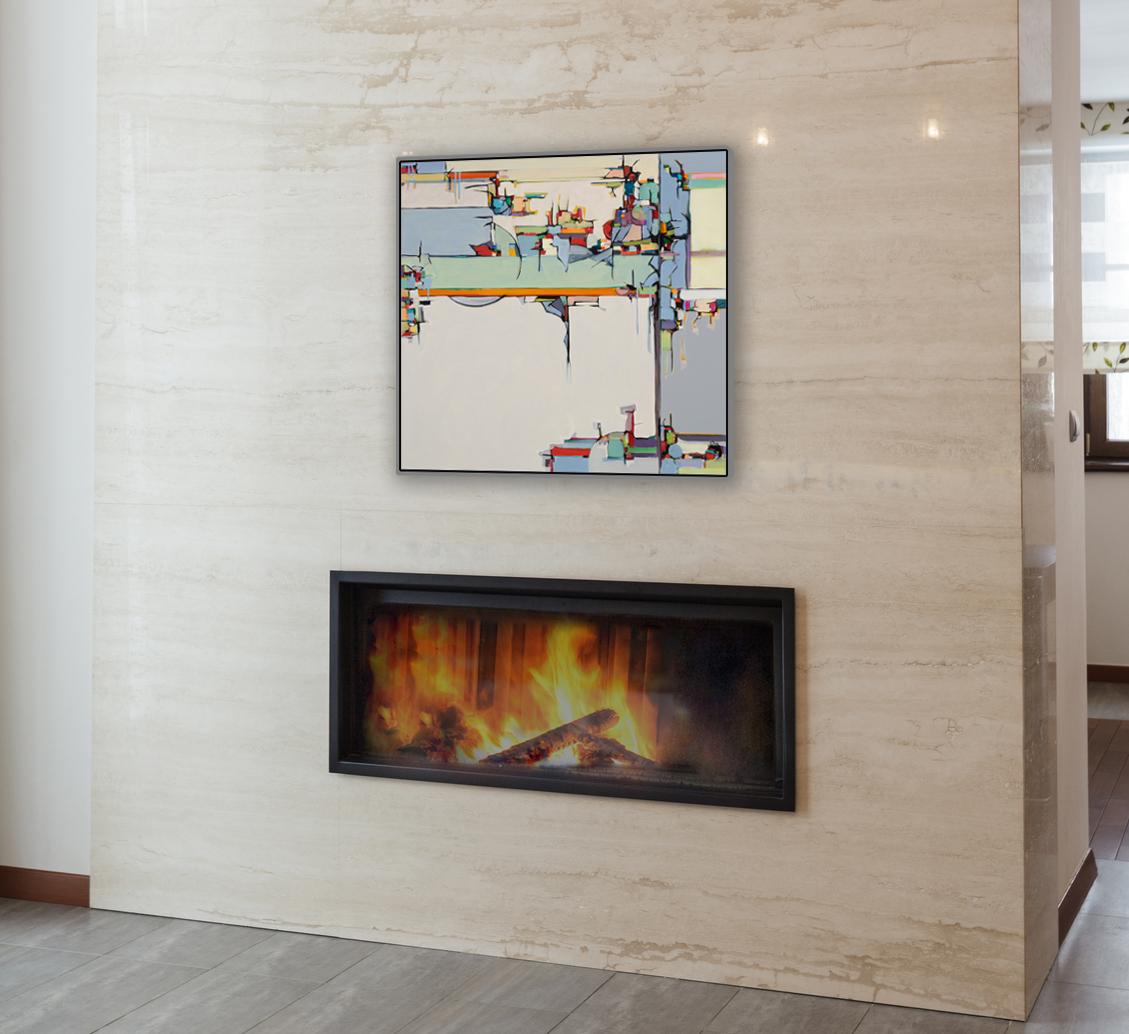 Verus Fortitudo - Abstract Painting by Glynis Chaffin-Tinglof